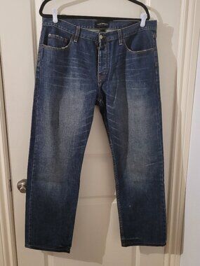 MWOT Men's Club Monaco Dark Wash Straight Jeans